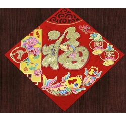 植絨絨毛 年畫植絨