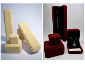 首飾盒包裝植絨