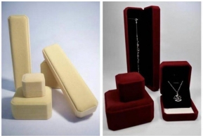 首飾盒包裝植絨